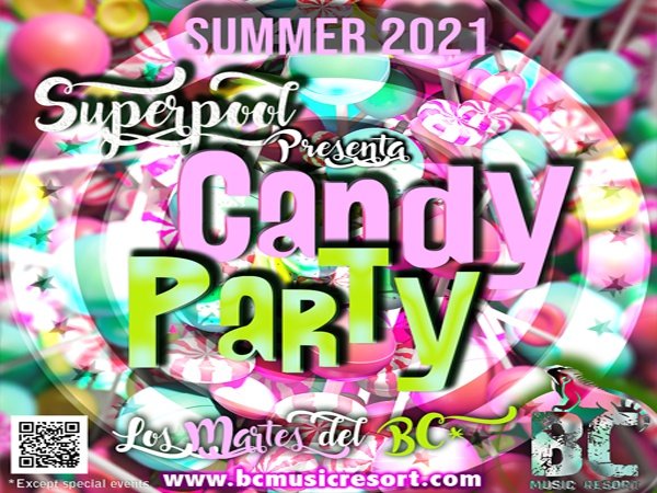 Candy party -2021 Appartements Benidorm Celebrations ™ Music Resort (Adults Only)