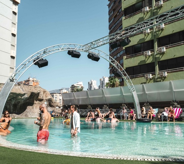 Piscine extérieure Appartements BC Music Resort™ (Recommended for Adults) Benidorm